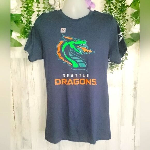XFL Seattle Dragons T-shirt - Picture 1 of 5